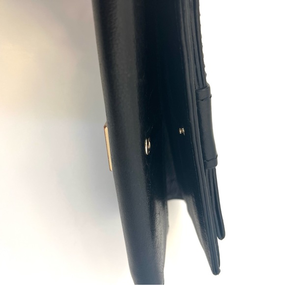Kate Spade Black Bow Wristlet Wallet B#28 - Picture 8 of 14